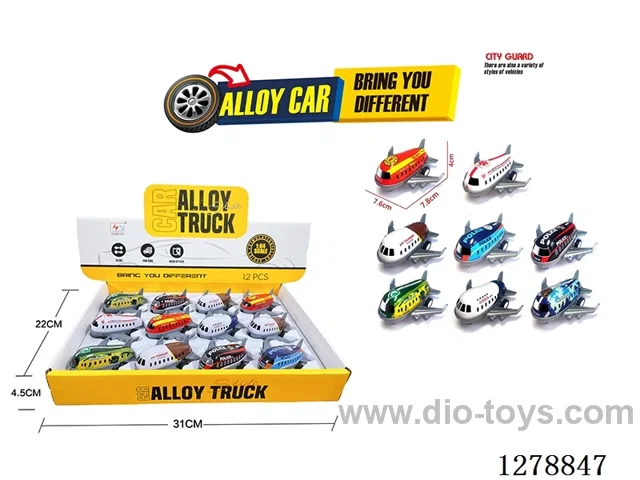 pull back Light Alloy Car 12PCS
