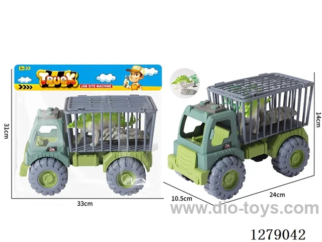 free wheel dinosaur transport vehicle