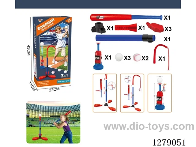 Baseball 3-in-1 set