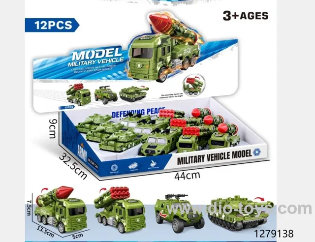 12pcs friction car