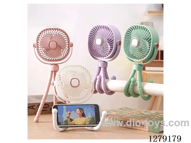 Octopus Desktop Rechargeable Fan