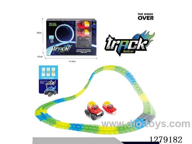 Glow-in-the-Dark Track Fire Truck
