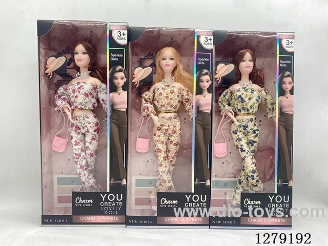11.5-inch Barbie Solid-Body 11-Joint Set (Assorted Colors)