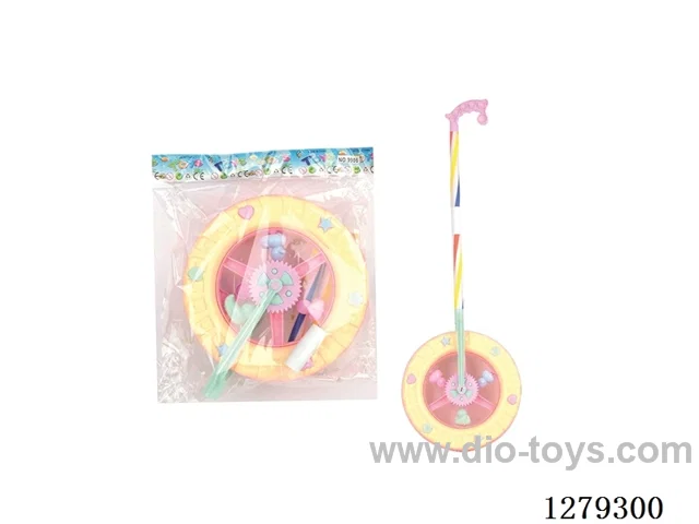 Push-along wheeled toy