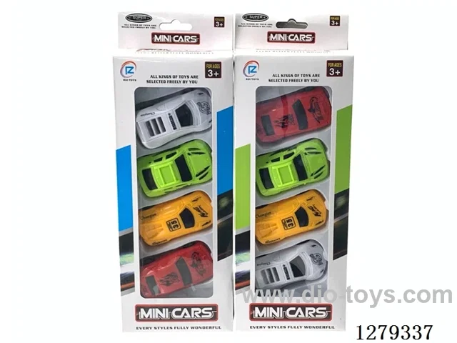 free wheel car 4PCS