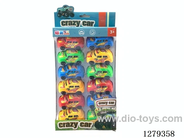 free wheel car 12PCS