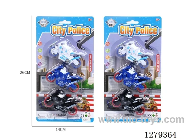 free wheel motorcycles 3PCS
