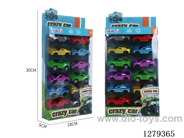 free wheel car 12PCS