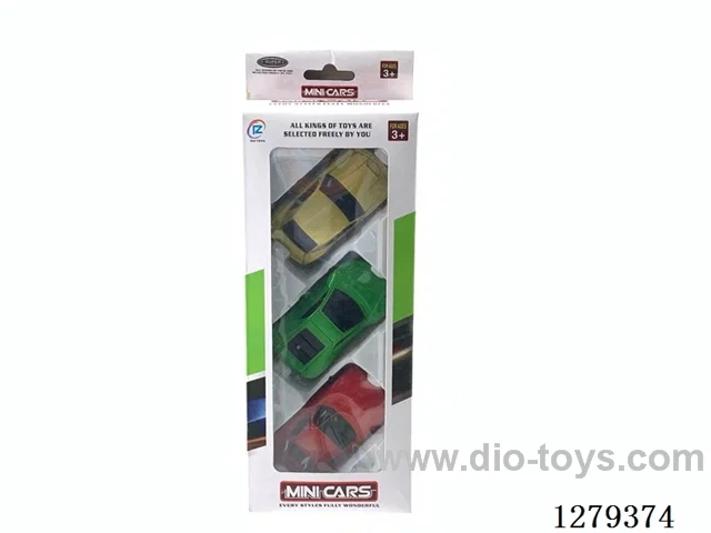 free wheel car 3PCS