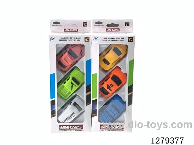 free wheel car 3PCS
