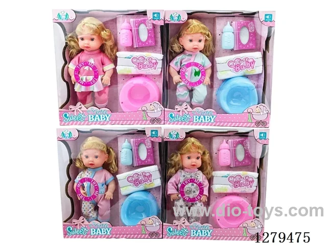 11inch vinyl head doll with 4 IC set