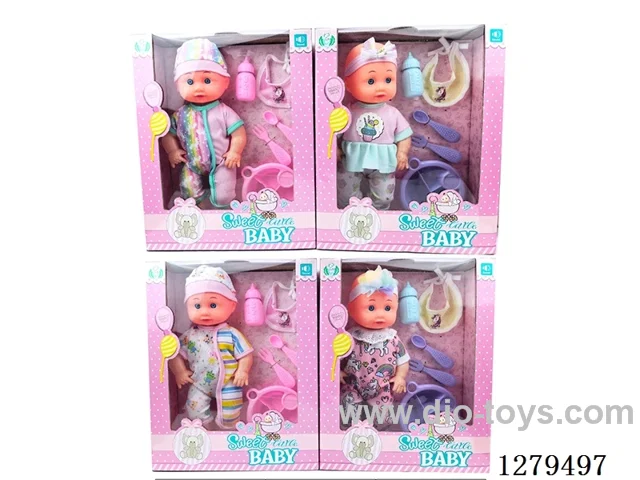 13inch vinyl head doll with 4 IC set