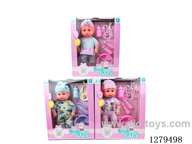 13inch vinyl head doll with 4 IC set
