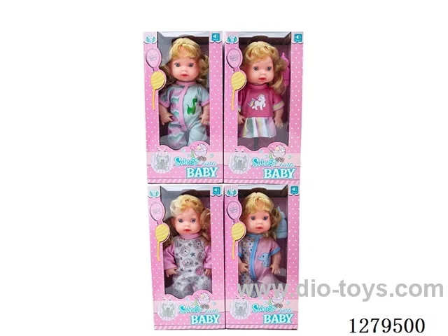 11inch vinyl head doll with 4 IC