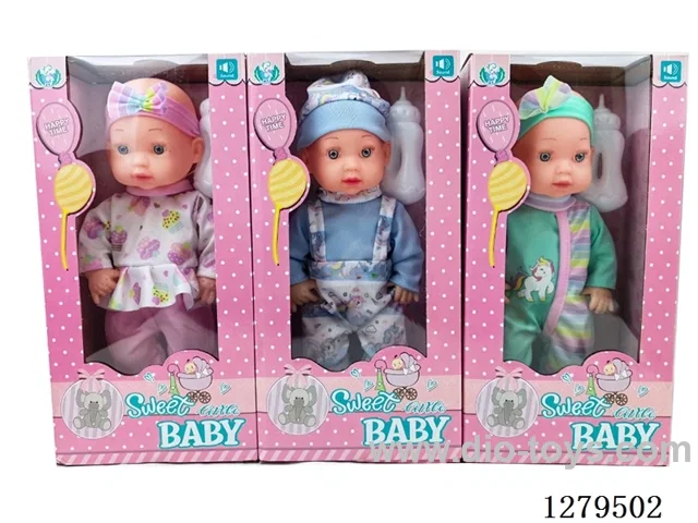11inch vinyl head doll with 4 IC