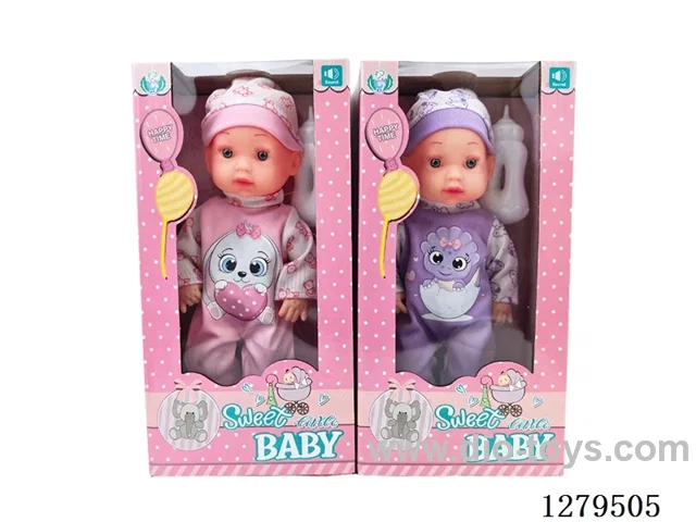 11inch vinyl head doll with 4 IC