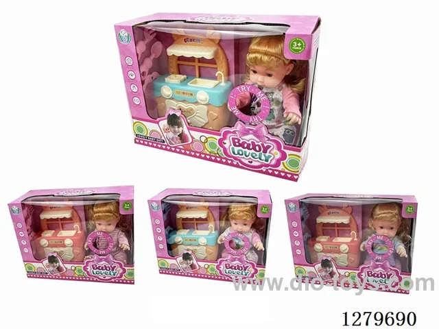11inch doll with 12 IC (3 styles) set