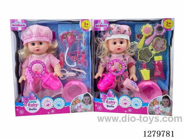 14inch doll with 4 IC (2 styles) set (Drinking / Peeing)