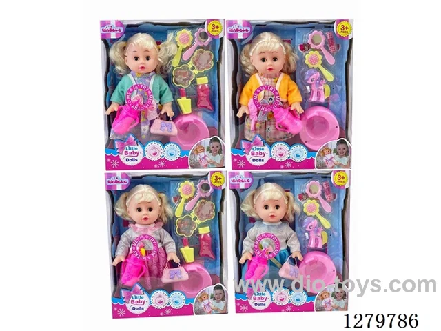 14inch doll with 4 IC (4 styles) set (Drinking / Peeing)