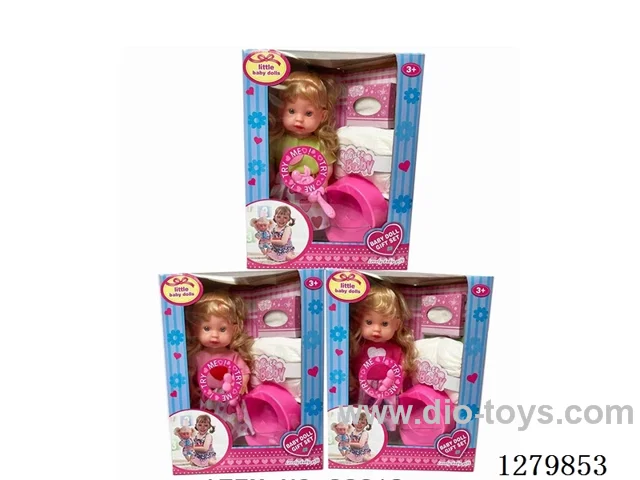 11inch doll with 4 IC (3 styles) set