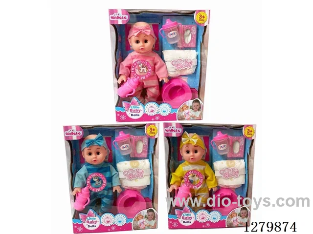 16inch doll with 4 IC (3 styles) set (Drinking / Peeing)