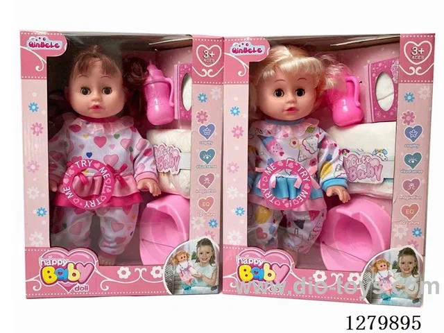 16inch doll with 4 IC (2 styles) set (Drinking / Peeing)