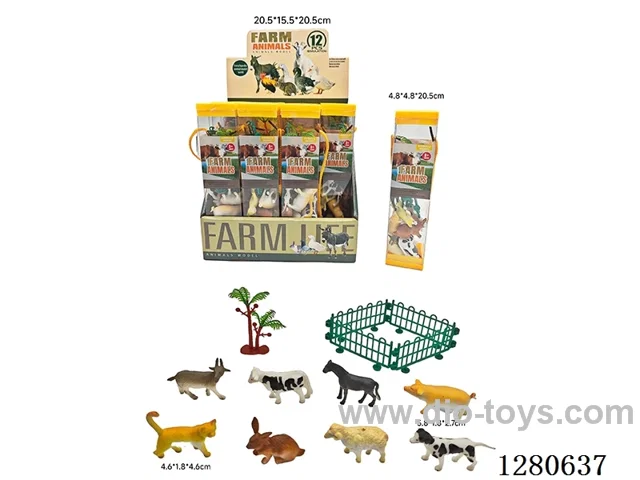 8PCS Farm Animal Set (12 boxes)