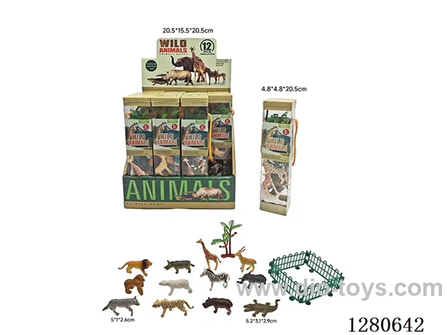 12PCS Wildlife Set 12 boxes