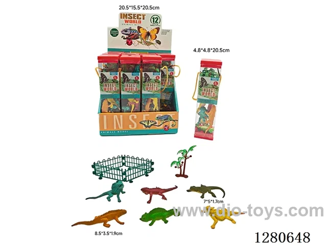 6PCS Lizard Set 12 boxes