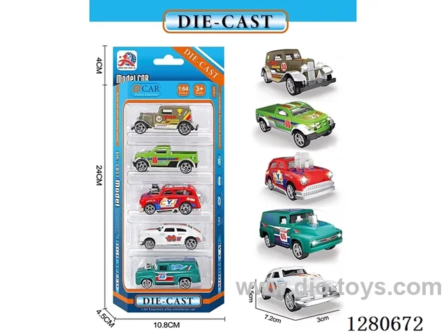 Die-Cast Free Wheel Race Car