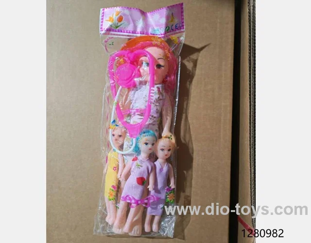 18 inch doll+3pcs 9 inch doll