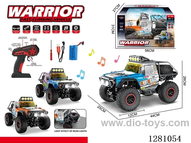1:10 4WD rc car W L/M included battery