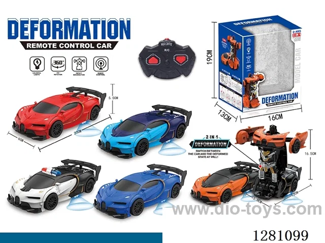1:24 2ch Transforming rc car not included battery