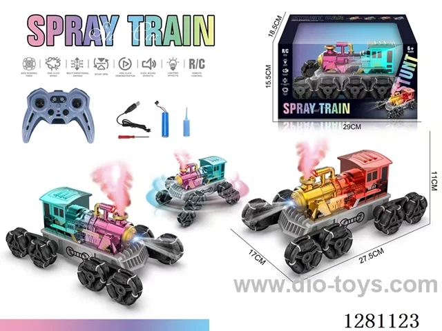 11ch rc train W L/M included battery