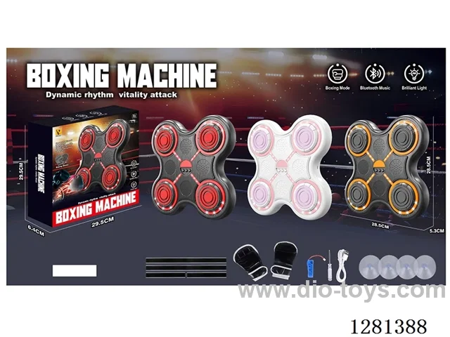 4-button punching practice target