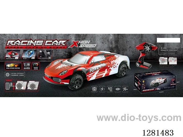 1:8 High-Speed Car (Small Wheels) 380 Brushed Motor (Includes Battery)