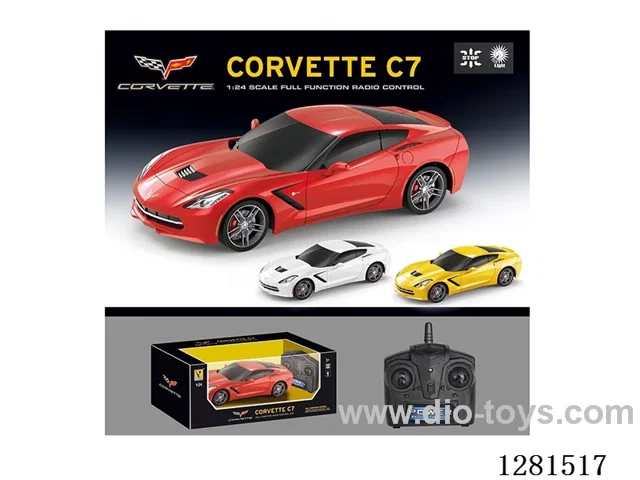 1:24 Corvette C7, Battery not Included