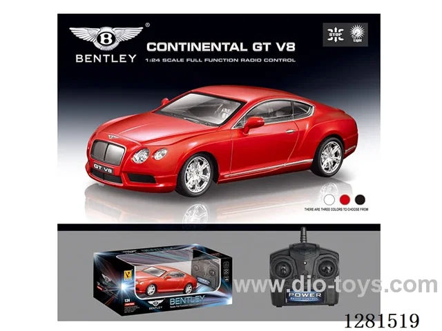 1:24 Bentley GT V8 (New Packaging), Battery not Included