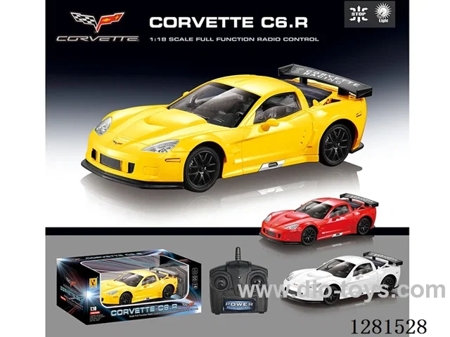 1:18 Corvette Standard Edition (CORVETTE RACING C6R, Battery not Included)