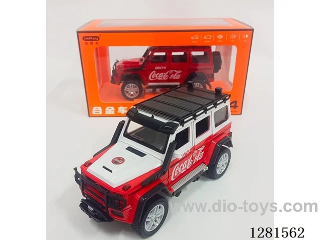 1:24 pull back alloy car