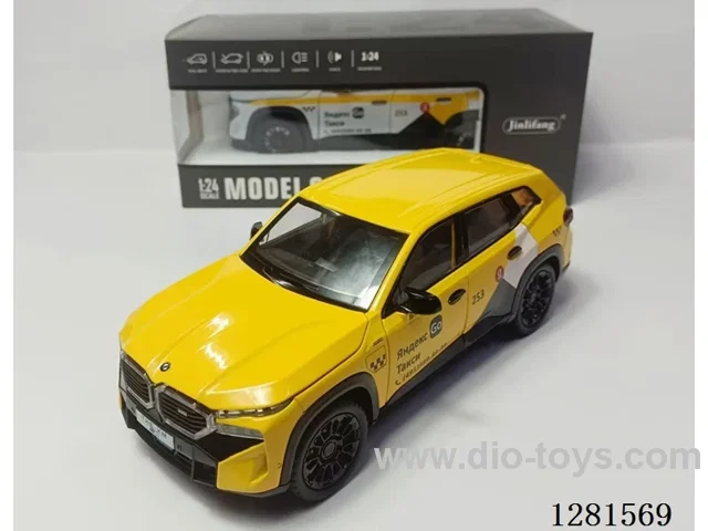 1:24 pull back alloy car W L/M included battery