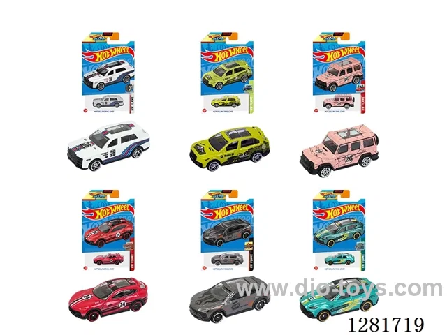 1:64 free wheel alloy car