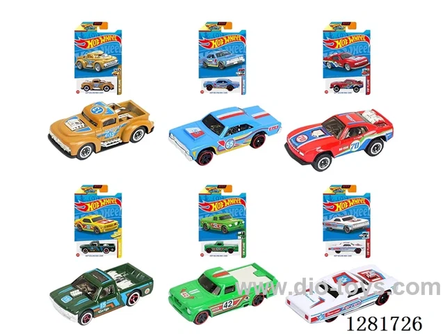 1:64 free wheel alloy car