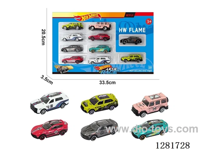 1:64 free wheel alloy car