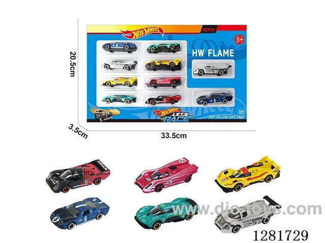 1:64 free wheel alloy car