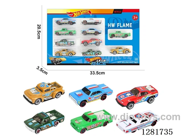 1:64 free wheel alloy car