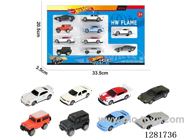 1:64 free wheel alloy car