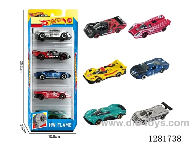 1:64 free wheel alloy car