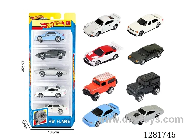 1:64 free wheel alloy car