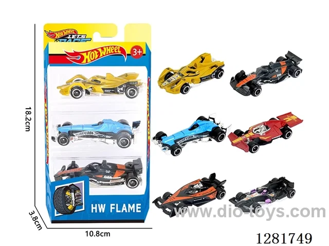 1:64 free wheel alloy car